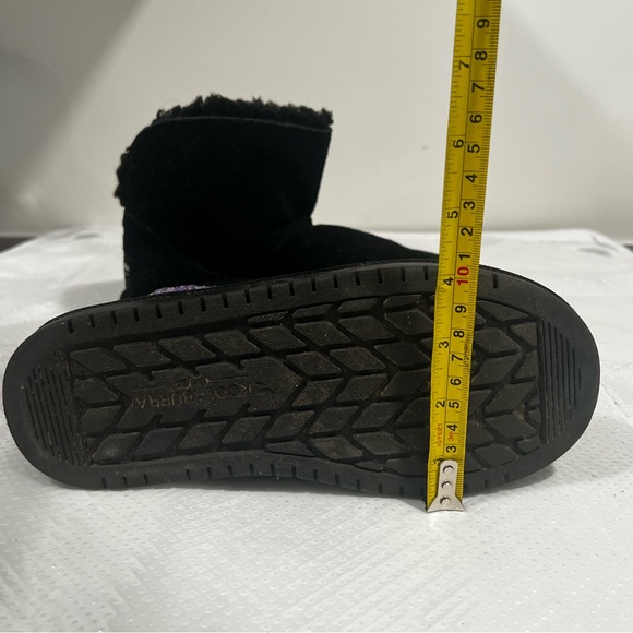 Koolaburra by UGG Koola Star Mini Black Boot Girls Sz 3 - Picture 11 of 13